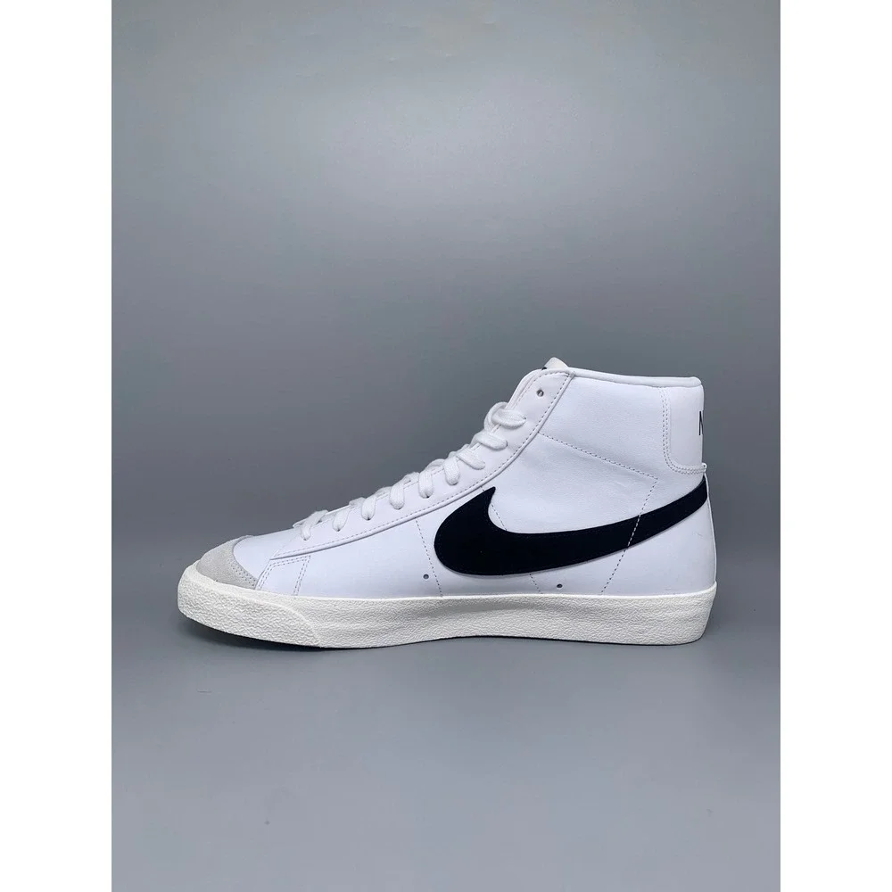 Nike Blazer Mid 77‎ Vintage White Black Shoes BQ6806-100 Men's Sz 13 New!